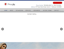 Tablet Screenshot of mysticalroseobgyn.com